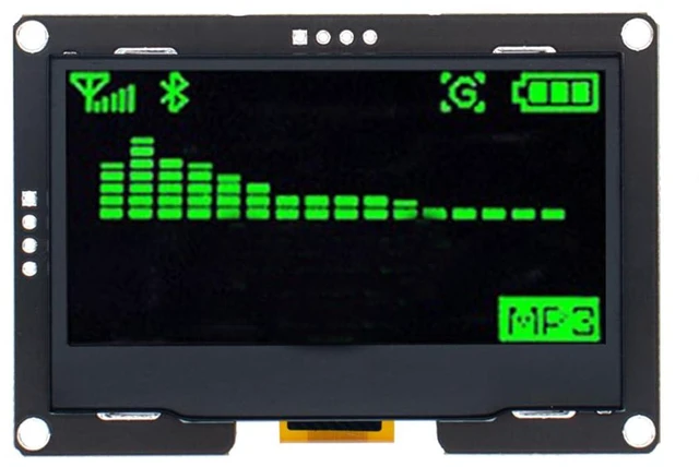Main image of 2.42" SSD1309 128x64 OLED Display Module 2.42 Inch OLED LCD Display Module IIC I