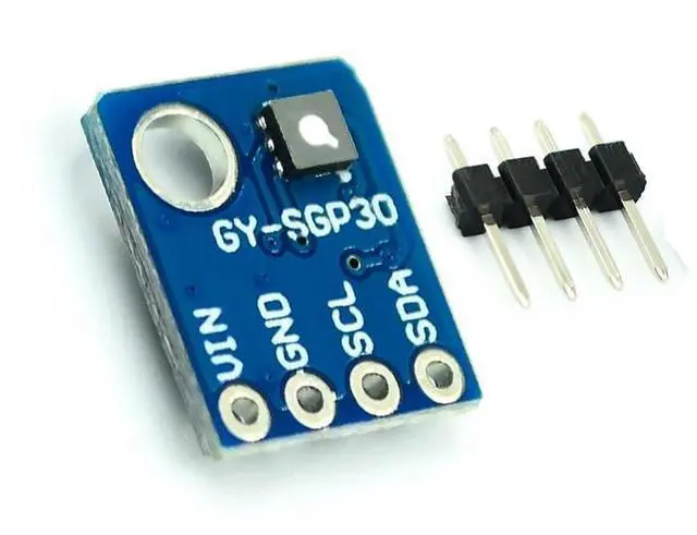 Main image of SGP30 TVOC eCO2 Gas Sensor Air Quality Monitoring Detect Sensor Formaldehyde Carbon Dioxide Detect Sensor Indoor Air Tester GY-SGP30