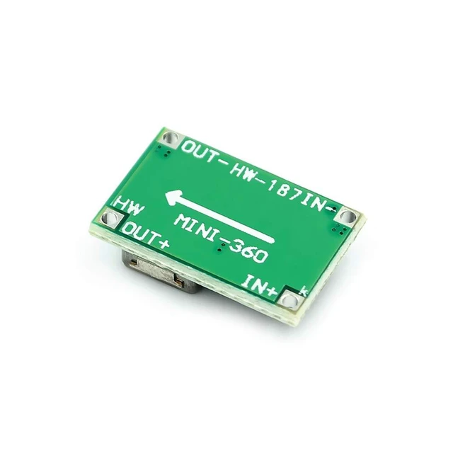 Alt view image 4 of 5 - 10pcs RC Airplane Module Mini 360 DC-DC Buck Converter Step Down Module MP2307 4