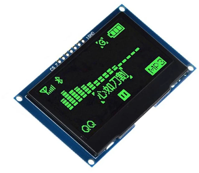 Main image of 2.42" SSD1309 128x64 OLED Display Module 2.42 Inch OLED LCD Display Module IIC I