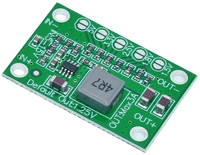 Alt view image 4 of 7 - 5pcs MP1495 DC-DC Step Down Module Voltage Convert Board DC5-16V to 1.25V 1.5V 1