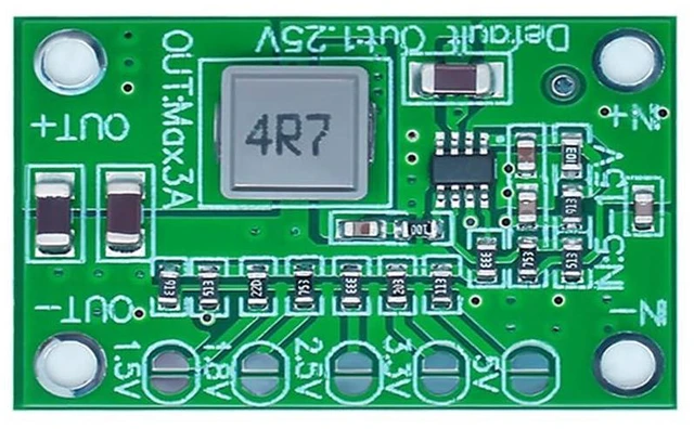 Alt view image 2 of 7 - 5pcs MP1495 DC-DC Step Down Module Voltage Convert Board DC5-16V to 1.25V 1.5V 1
