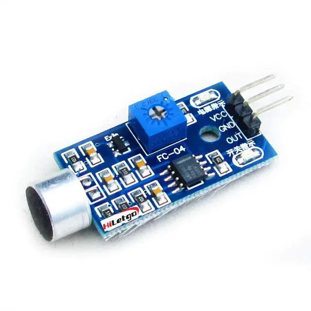 Alt view image 2 of 6 - 5pcs Sound Sensor Module Voice Detect Voice Control Switch