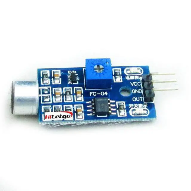 Alt view image 3 of 6 - 5pcs Sound Sensor Module Voice Detect Voice Control Switch