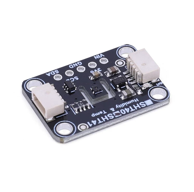 Alt view image 2 of 6 - SHT41 Temperature Humidity Sensor Module IIC I2C 3.3V-5V Compatible with Stemma