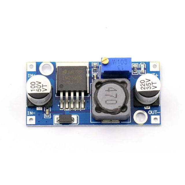 Alt view image 4 of 7 - 5pcs LM2596S-ADJ Power Module DC-DC Buck Regulator 3A Adjustable 5V/12V/24V