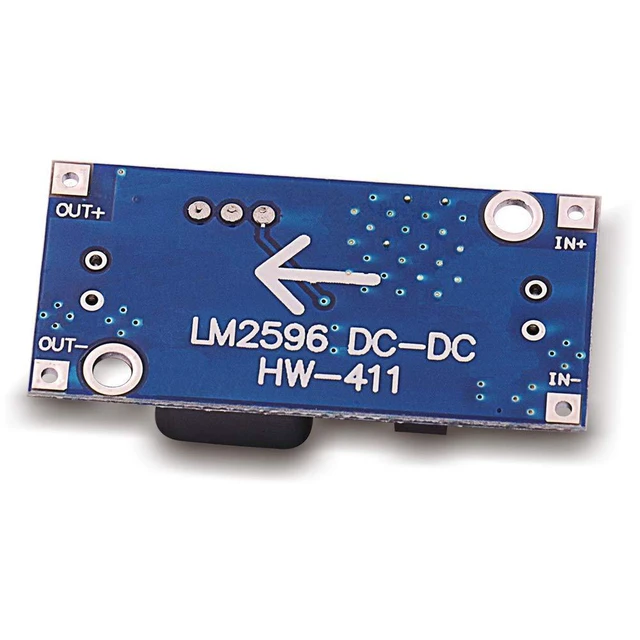 Alt view image 5 of 7 - 5pcs LM2596S-ADJ Power Module DC-DC Buck Regulator 3A Adjustable 5V/12V/24V