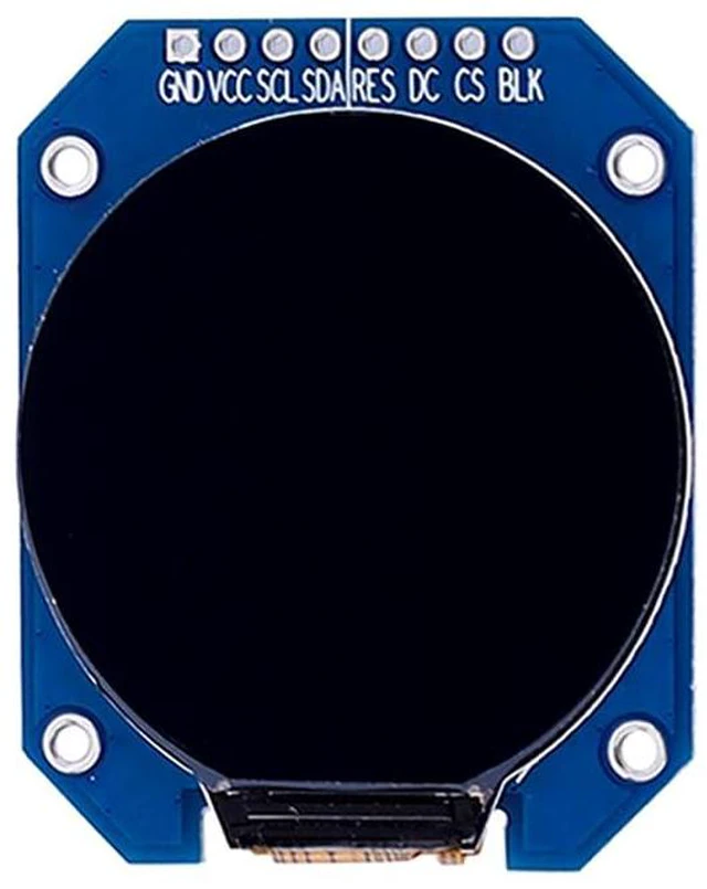 Alt view image 2 of 6 - 1.28" TFT LCD Display Module 1.28 Inch GC9A01 240 * 240 RGB IPS LCD Display Scre