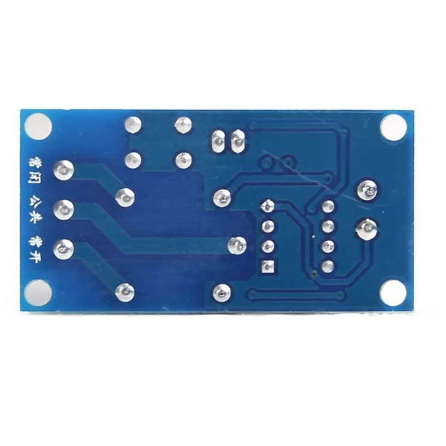 Alt view image 4 of 6 - 2pcs 12V Single Bistable Self-Locking Relay Module Push to Start and Stop