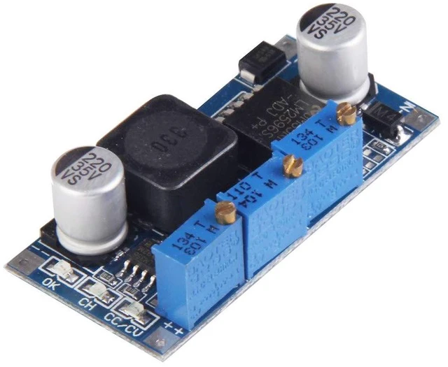 Alt view image 3 of 5 - 2pcs LM2596 DC-DC Adjustable Step Down Power Module 7V-35V to 1.25V-30V 3A