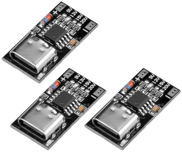 Main image of 3pcs PD/QC/AFC Decoy Board Fast Charge USB C Boost Module PD3.0 2.0 PPS/QC4 + FC
