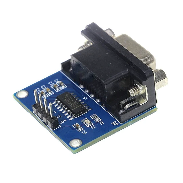 Alt view image 2 of 6 - 5pcs RS232 to TTL Converter Module COM Serial Port Board MAX3232 MAX232CSE