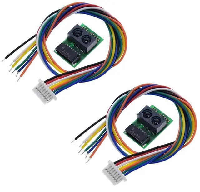 Main image of 2pcs GP2Y0E03 Infrared Distance Measurement Sensor Module 4-50CM Range I2C Analog Output 2.7V-5V for Cleaning Robot
