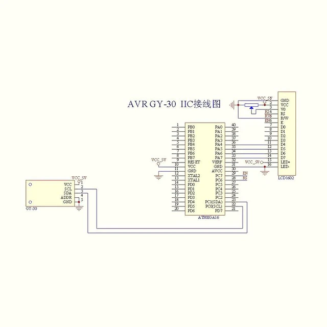 Alt view image 5 of 5 - GY-30 BH1750FVI Digital Light Intensity Sensor Module