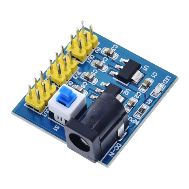 Alt view image 2 of 4 - 5pcs DC-DC 12V to 3.3V 5V Power Module 3.3V 5V 12V Multi Output Voltage Conversi