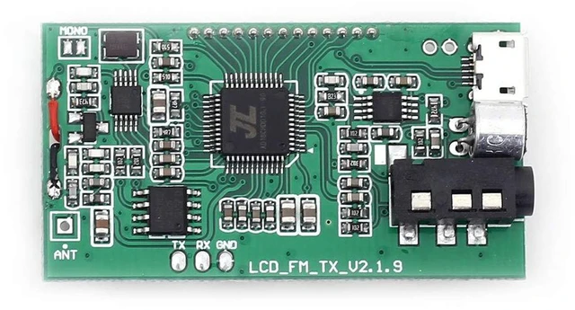 Alt view image 2 of 5 - Digital FM Transmitter Module FM Transmitter Stereo Frequency Modulation DSP PLL
