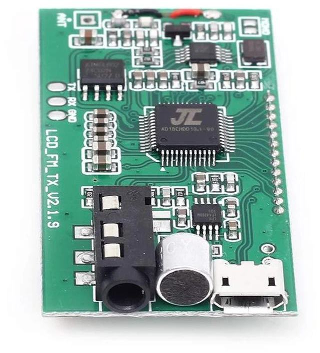 Alt view image 3 of 5 - Digital FM Transmitter Module FM Transmitter Stereo Frequency Modulation DSP PLL