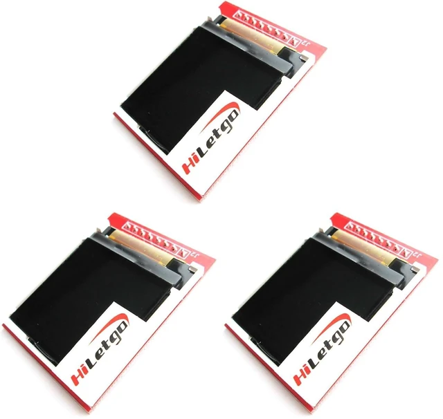 Main image of 1.44" Colorful SPI TFT LCD Display ST7735 128X128 Replace 5110/3310 LCD (Pack of