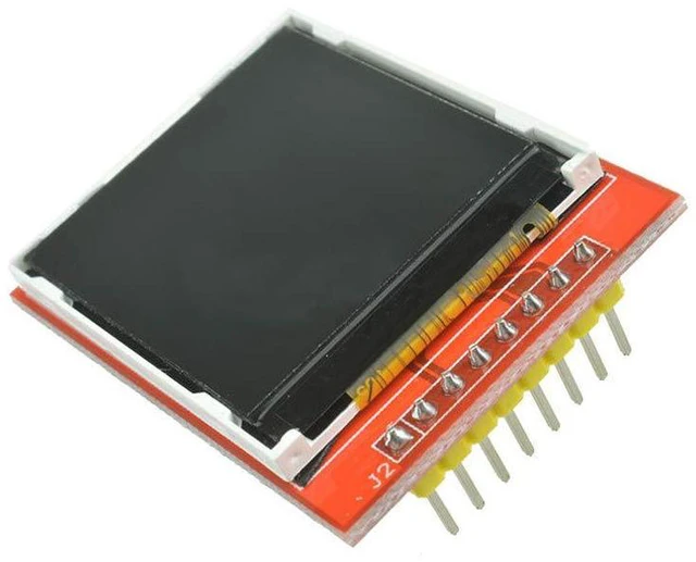 Alt view image 3 of 7 - 1.44" Colorful SPI TFT LCD Display ST7735 128X128 Replace 5110/3310 LCD (Pack of
