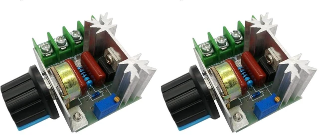 Main image of 2000W PWM AC Motor Speed Control Module Dimmer Speed Regulator 50-220V Adjustabl