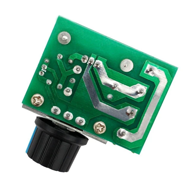 Alt view image 5 of 7 - 2000W PWM AC Motor Speed Control Module Dimmer Speed Regulator 50-220V Adjustabl
