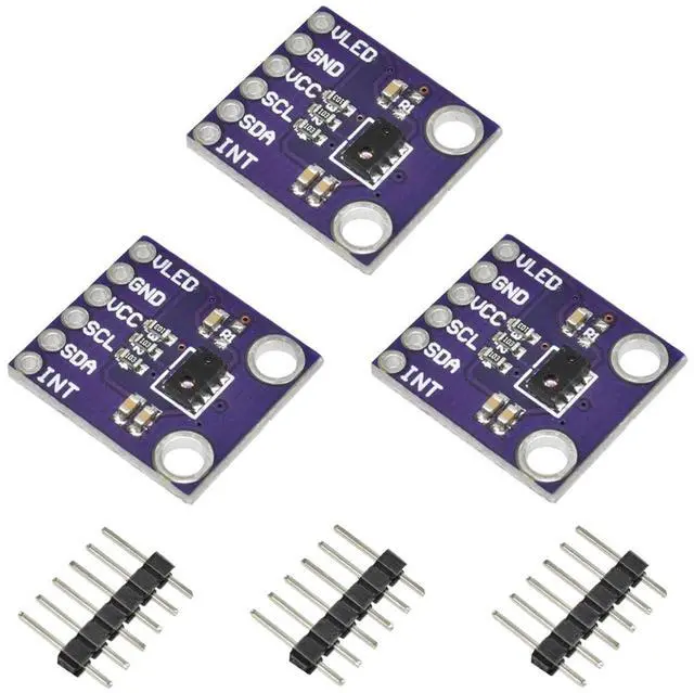Main image of 3pcs AP3216 ALS PS Digital Ambient Light Sensor Proximity Distance Sensor Module Light Detection Photosensitive Sensor