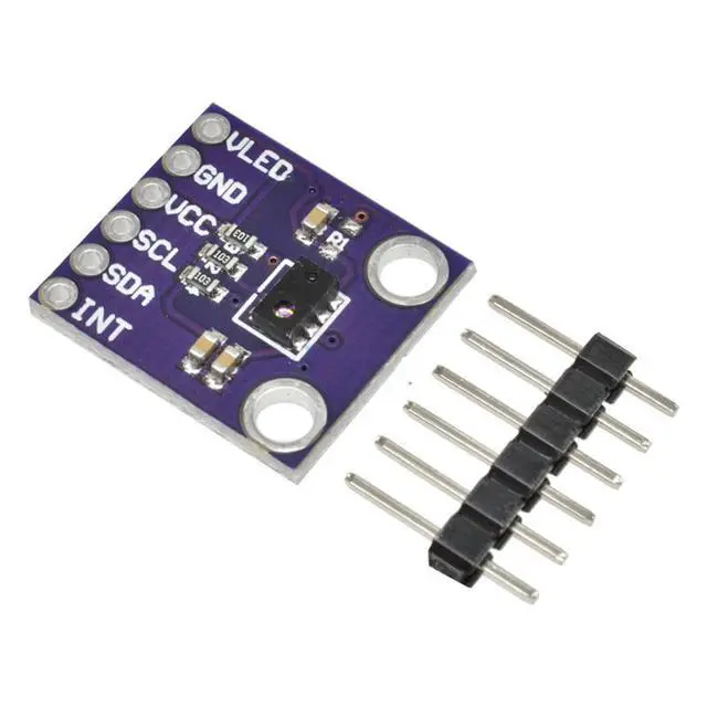 Alt view image 2 of 7 - 3pcs AP3216 ALS PS Digital Ambient Light Sensor Proximity Distance Sensor Module Light Detection Photosensitive Sensor