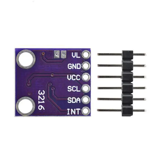 Alt view image 5 of 7 - 3pcs AP3216 ALS PS Digital Ambient Light Sensor Proximity Distance Sensor Module Light Detection Photosensitive Sensor