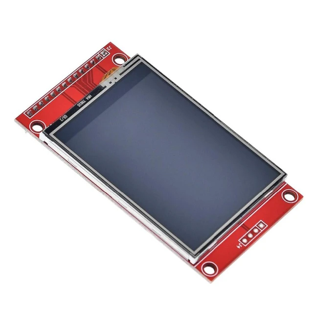 Alt view image 3 of 7 - 2.4" SPI TFT LCD Display 2.4 Inch ILI9341 Touch Panel LCD ILI9341 240x320 5V 3.3