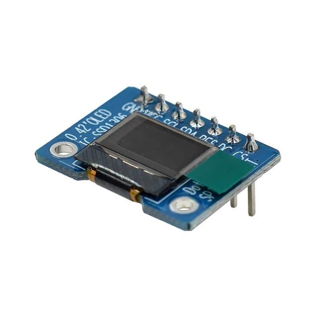Alt view image 3 of 6 - 2pcs 0.42" SSD1306 72 * 40 SPI OLED Display Module 0.42 Inch 72x40 OLED LCD Disp