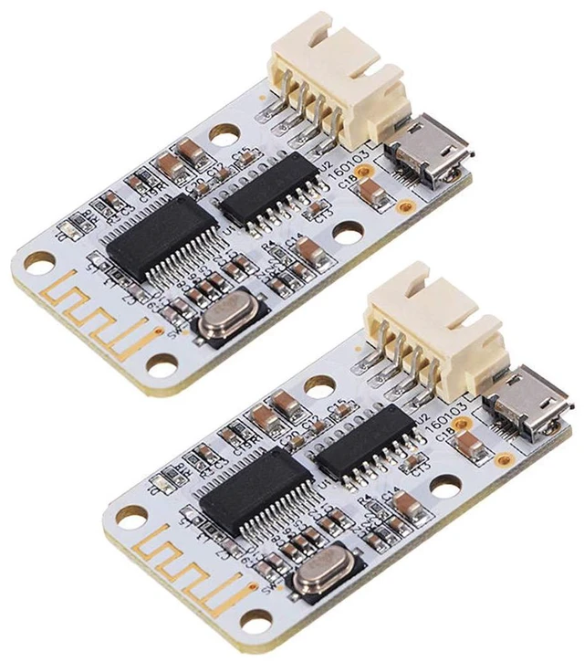 Main image of 2pcs PAM8403 3W+3W Wireless Bluetooth 4.0 Module Micro USB Power Supply 2x3W Blu