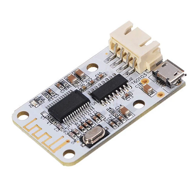 Alt view image 2 of 7 - 2pcs PAM8403 3W+3W Wireless Bluetooth 4.0 Module Micro USB Power Supply 2x3W Blu