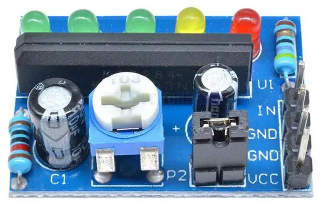 Alt view image 3 of 5 - 5pcs KA2284 Level Indicator Module with Audio Indicator