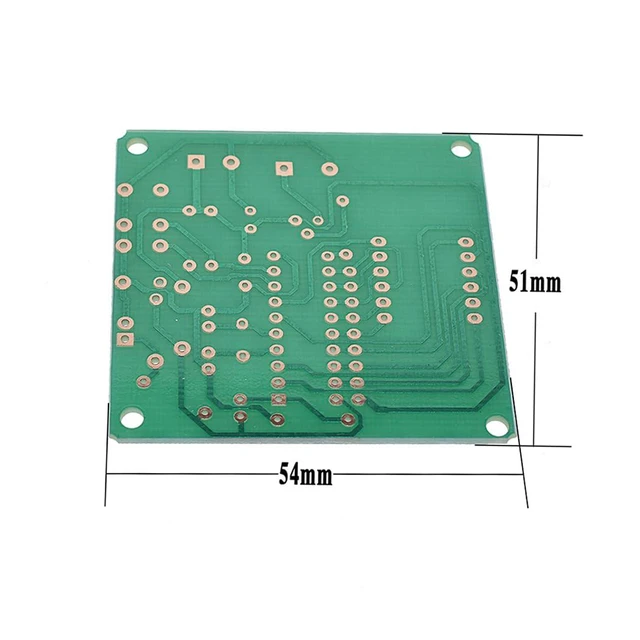 Alt view image 6 of 7 - 2pcs AT89C2051 Digital LED Display Electronic Clock DIY Kit 0.56 Inch 4 Bits Ele