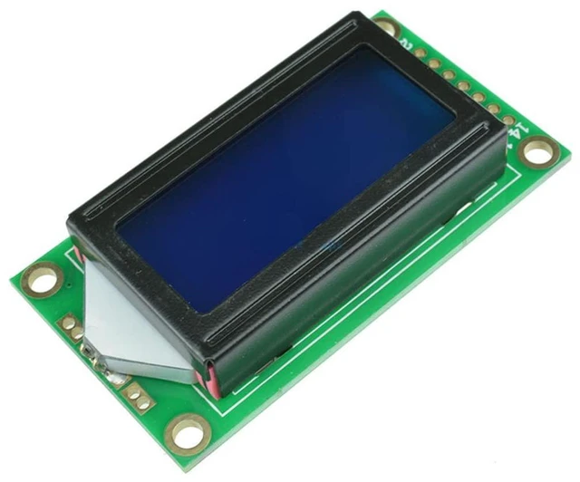 Alt view image 2 of 6 - 2pcs SPLC780D 0802 LCD Display Module 8x2 Character LCD LCM Display 5V LCD Modul