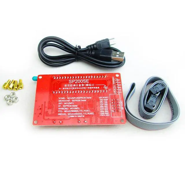Alt view image 3 of 5 - 51 Microcontroller Programmer SP200SE USB Burner Support AT89C52 24C02 93C46 300 Variety of Chips