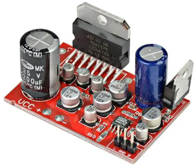 Main image of TDA7379 Stereo Amplifier with NE5532 Preamplifier 39W+39W DC 9-17V 2x39W Audio Amplifier Board