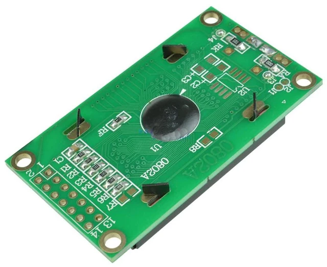 Alt view image 4 of 6 - 2pcs SPLC780D 0802 LCD Display Module 8x2 Character LCD LCM Display 5V LCD Modul