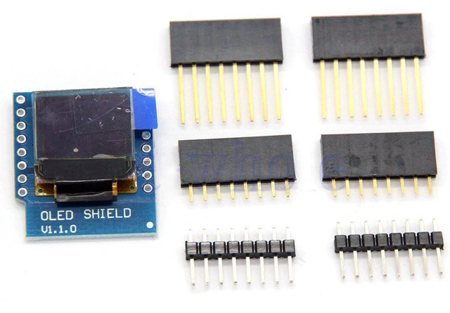 Main image of 0.66 inch OLED 0.66" OLED mini OLED Shield with I2C/IIC 64x48 Pixels 3.3V