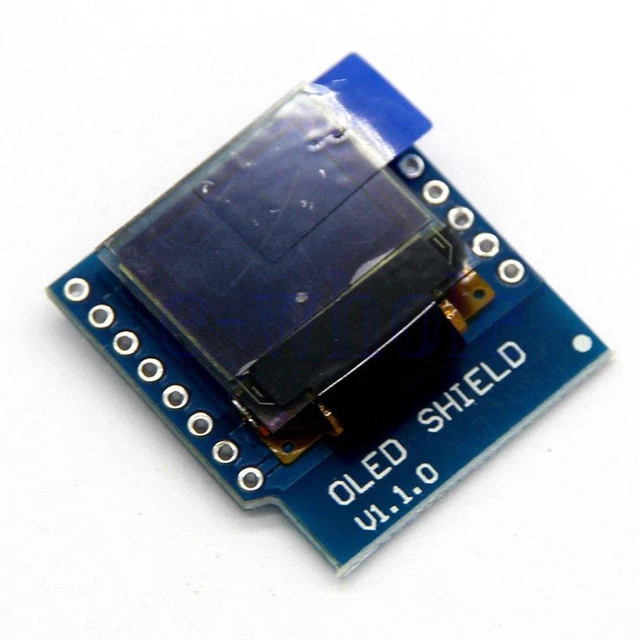 Alt view image 2 of 5 - 0.66 inch OLED 0.66" OLED mini OLED Shield with I2C/IIC 64x48 Pixels 3.3V