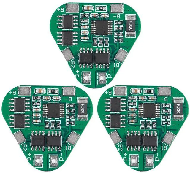 Main image of 3PCS 3S 12V 8A Lithium Battery Protection Board,10.8V 11.1V 12.6V PCB BMS Overcharge Over-Discharge Protection Board Module for 3 Li-ion Cell Pack