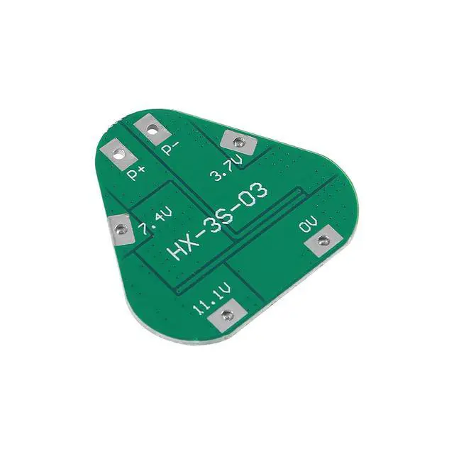 Alt view image 2 of 6 - 3PCS 3S 12V 8A Lithium Battery Protection Board,10.8V 11.1V 12.6V PCB BMS Overcharge Over-Discharge Protection Board Module for 3 Li-ion Cell Pack