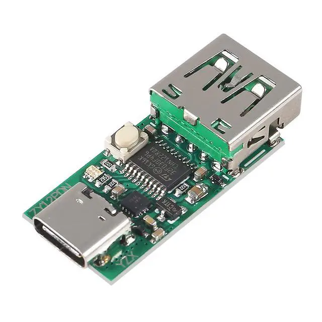 Alt view image 5 of 7 - 2PCS Type-C USB-C PD2.0 3.0 PD3.0 to DC Decoy Fast Charge Trigger Polling Detector Module (ZY12PDN with USB)