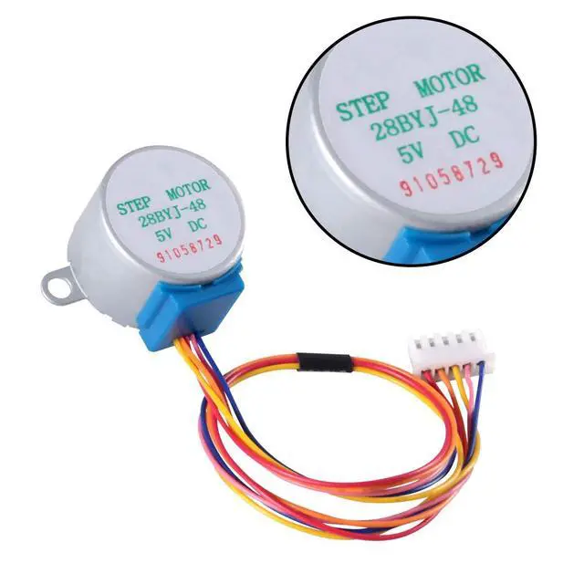 Alt view image 3 of 6 - 6 PCS 28BYJ-48 ULN2003 5V Stepper Motor + ULN2003 Driver Board