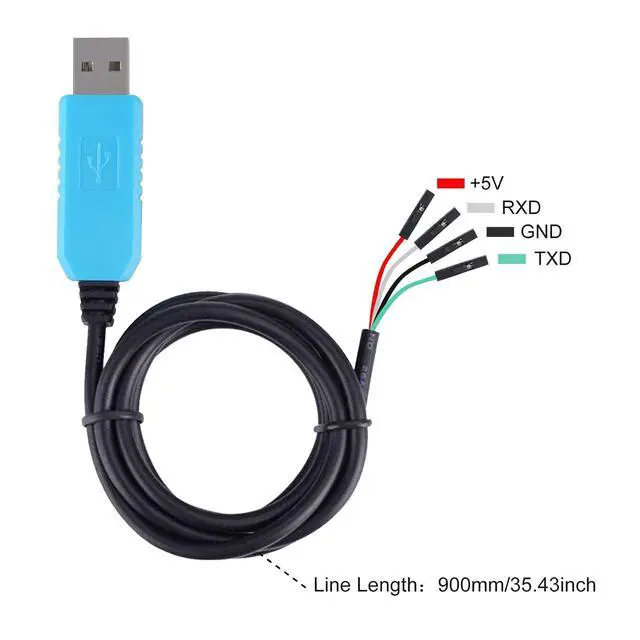 Alt view image 3 of 4 - 3Pack PL2303TA USB to TTL Serial Cable Debug Console Cable for Raspberry Pi