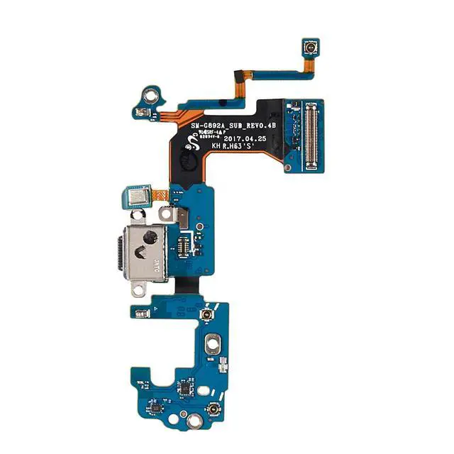 Alt view image 3 of 5 - USB Charging Port Flex Cable Microphone Replacement for Galaxy S8 Active AT&T G892A with Tools (for S8 G892A)