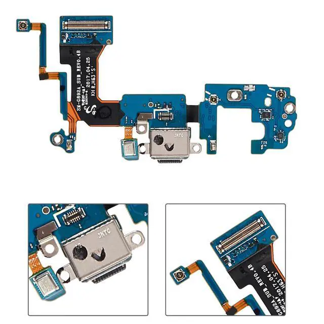 Alt view image 2 of 5 - USB Charging Port Flex Cable Microphone Replacement for Galaxy S8 Active AT&T G892A with Tools (for S8 G892A)