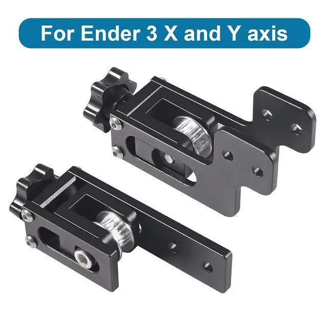 Alt view image 2 of 7 - 2pcs/Pack Upgrade 2020 Profile X-axis Synchronous Belt Tensioner & 2040 Profile Y-axis Belt Stretch Straighten Tensioner for Ender 3,CR-10 Series X Axis Tensioner Kit (X2020+Y2040,Black)