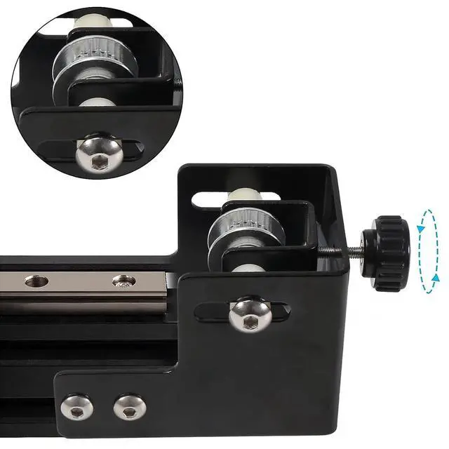 Alt view image 5 of 7 - 2pcs/Pack Upgrade 2020 Profile X-axis & 4040 Profile Y-axis Synchronous Belt Stretch Straighten Tensioner for Creality Ender3 Pro/Ender3 V2/CR-20 Pro (X2020+Y4040)