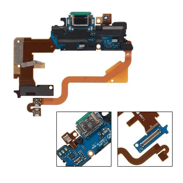 Alt view image 2 of 5 - USB Dock Connector Charging Port Replacement with Mic Flex Cable Compatible with G7 ThinQ (USA Version) G710VM & Repair Tools (for G7 ThinQ)